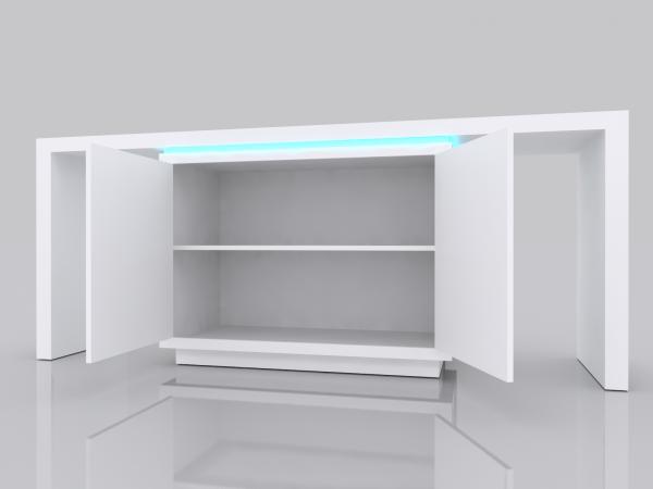 MOD-1742 Waterfall Workstation Counter -- Image 4