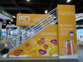 RENTAL: RE-9020 Medium Double Deck Design at 16.5' x 16.5' x 14' High with Storage Closet Under Staircase Landing -- View 5