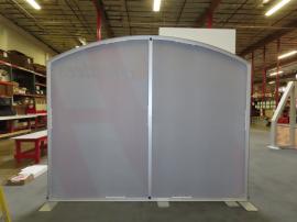 Modified VK-1362 Symphony Portable Exhibit with SEG Fabric Graphics and Monitor Mount -- View 2